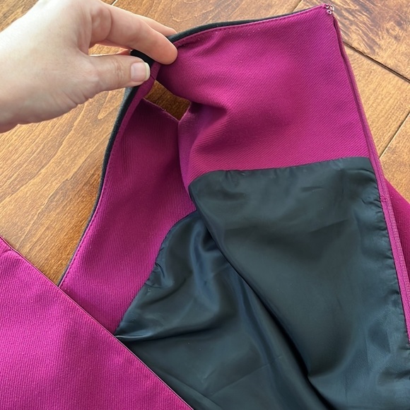 Charter Club Burglary and Black trim women Size 12P Dress - Picture 10 of 11